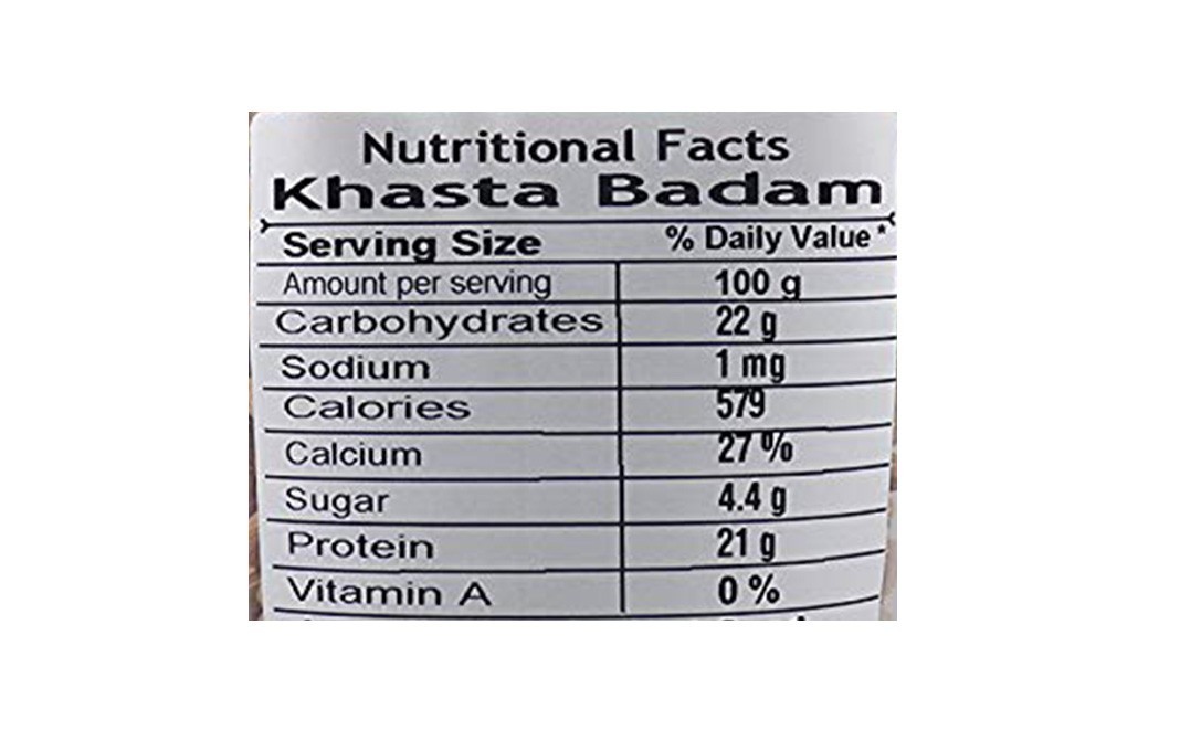 Leeve Dry fruits Khasta Badam    Pack  800 grams